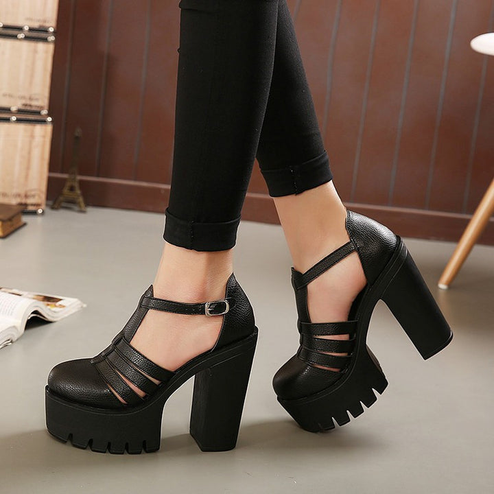 Female High Platform Casual Sandals | ZORKET