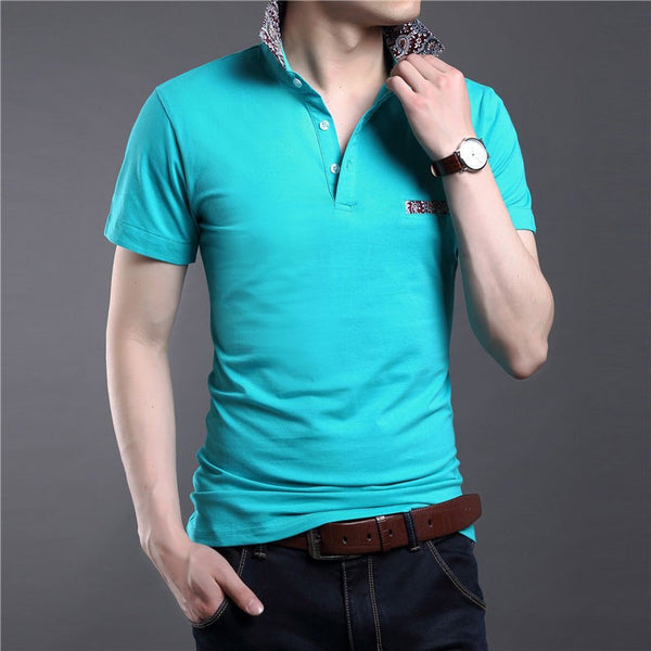 Men's 100% Cotton Slim Fit Short Sleeve T-Shirt | ZORKET