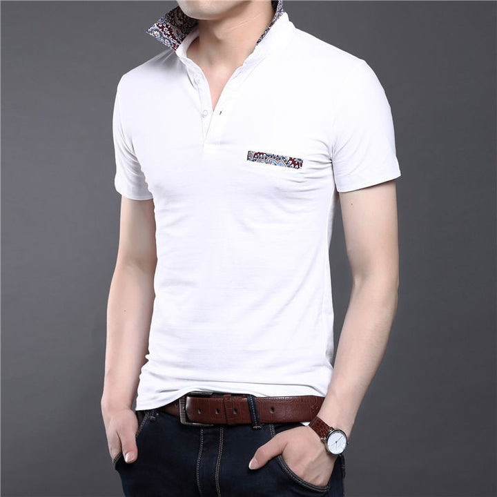 Men's 100% Cotton Slim Fit Short Sleeve T-Shirt | ZORKET