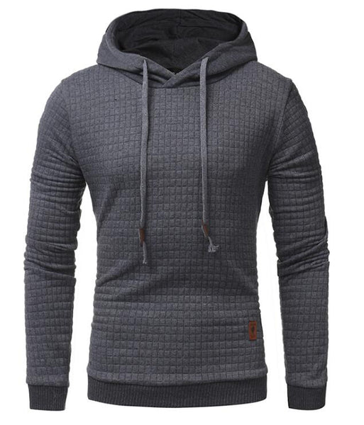 Men's Casual Long Sleeved Hooded Sweatshirt | ZORKET