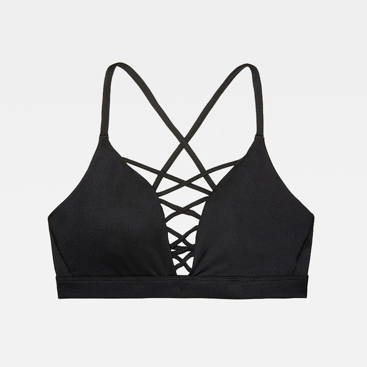 cross back push up bra