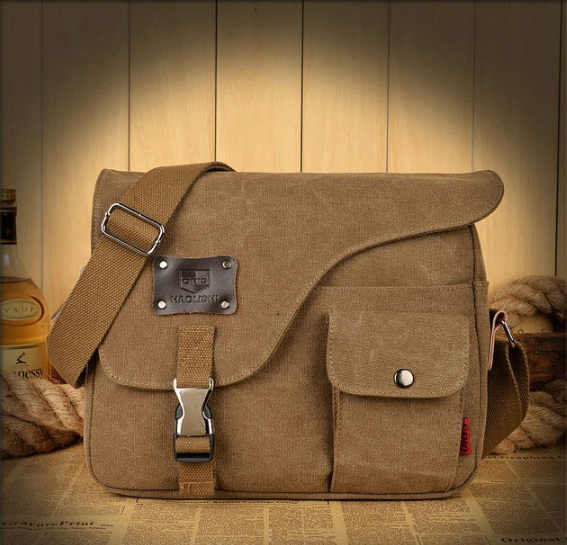 Casual Canvas Crossbody Bag For Men | ZORKET