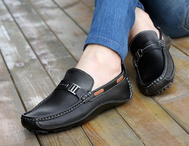 Genuine Leather Men's High Quality Casual Loafers | ZORKET