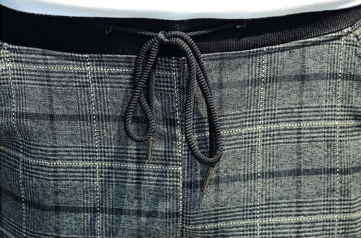 Men's Plaid Slim Fit Casual Pants | ZORKET