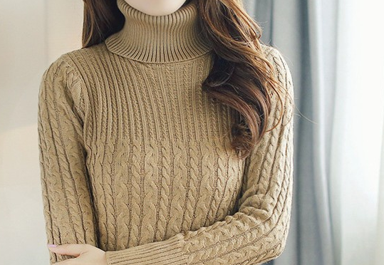 Thicken Warm Knitting Pullovers And Sweaters For Women Autumn Stripe ...