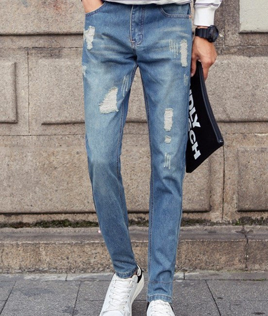 Men's Fashion Slim Fit Casual Jeans | ZORKET