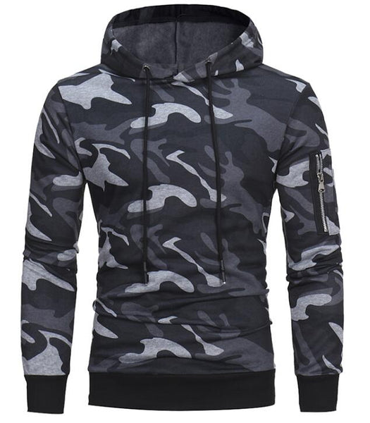 Men's Autumn Long Sleeved Hooded Sweatshirt | ZORKET