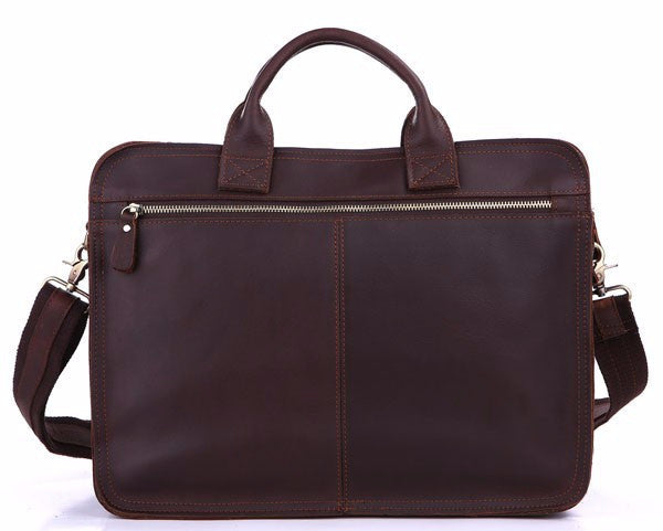 Men's Leather Laptop Briefcase | ZORKET