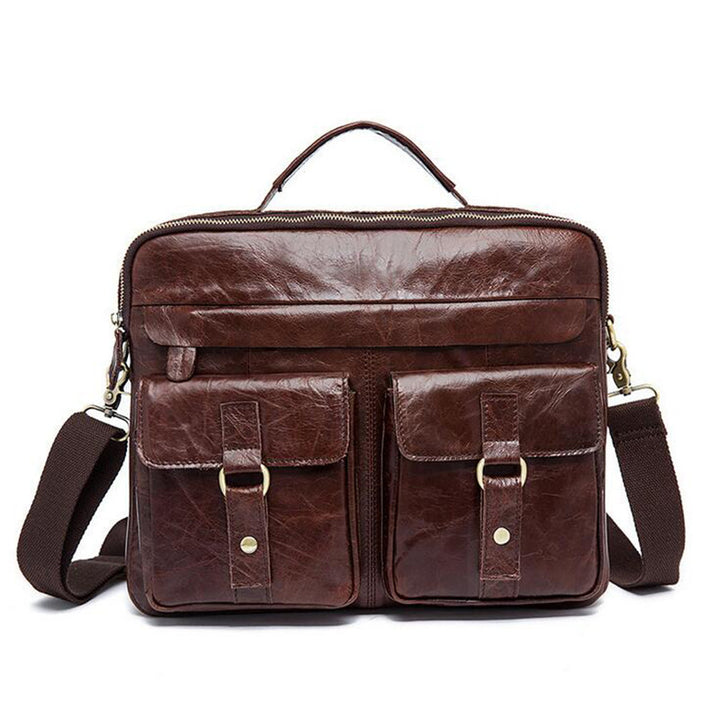 Men's Briefcase Of Genuine Leather | ZORKET