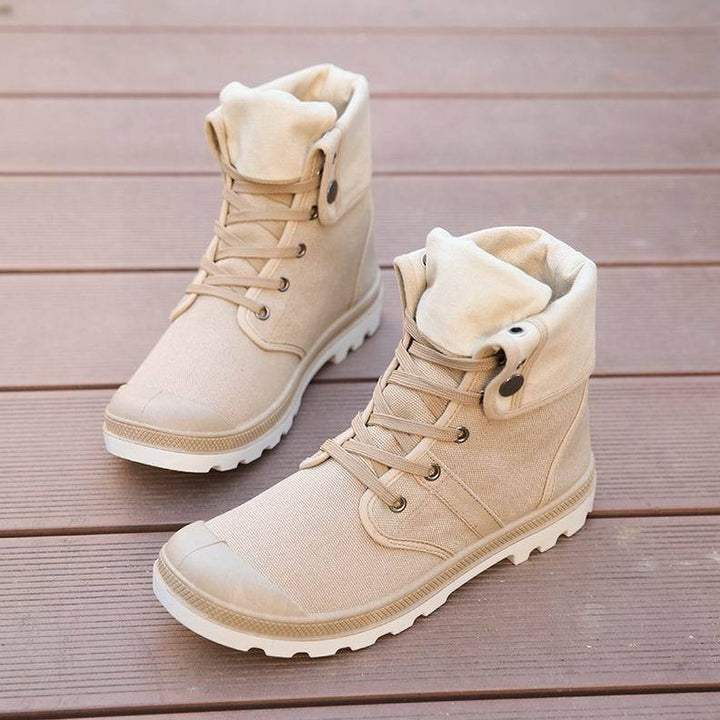 Men's Canvas Fashionable Boots | ZORKET