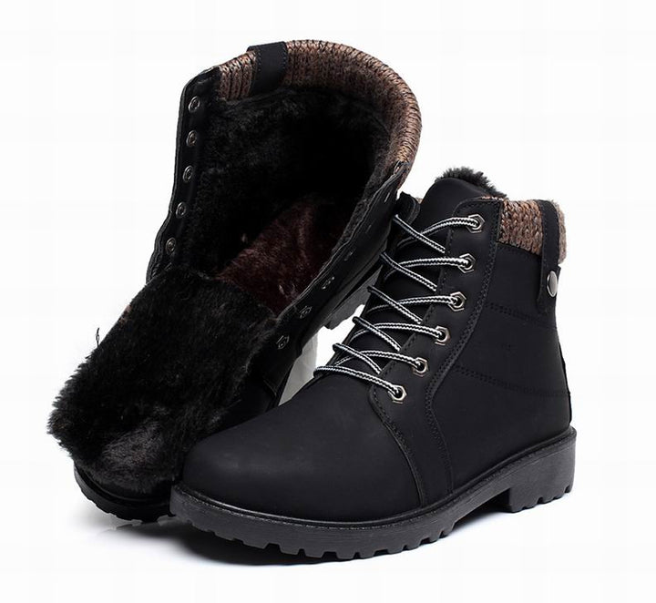 Mens Casual Warm Winter Boots Zorket