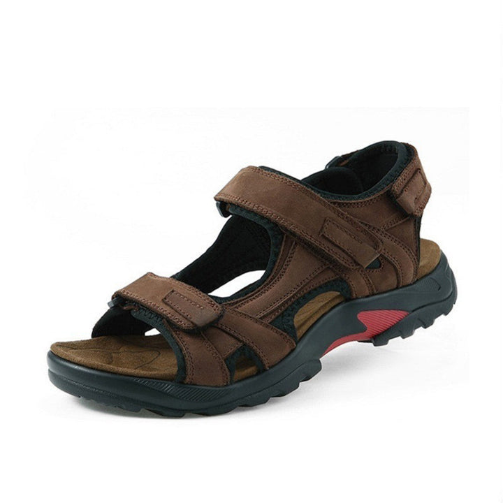 Men's Casual Solid Color Outdoor Sandals | ZORKET