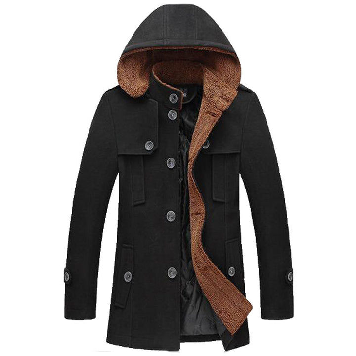 Men's Thick Warm Overcoat | Shop Online | Zorket | ZORKET