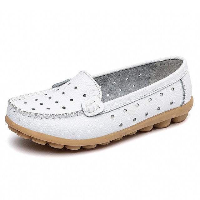 Women's Summer Leather Loafers | Zorket | ZORKET