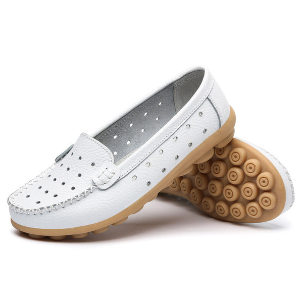 Women's Summer Leather Loafers | Zorket | ZORKET