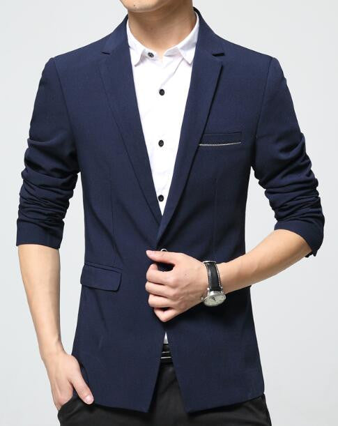 Men's Casual Cotton Blazer | ZORKET