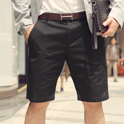 Men's Casual Summer Cotton Suit Shorts | ZORKET