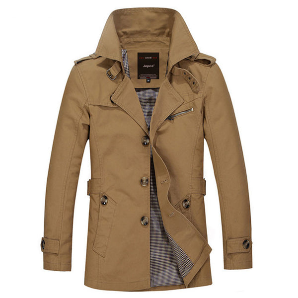 Men's Autumn / Spring Overcoat | Jackets & Trench Coats | Zorket