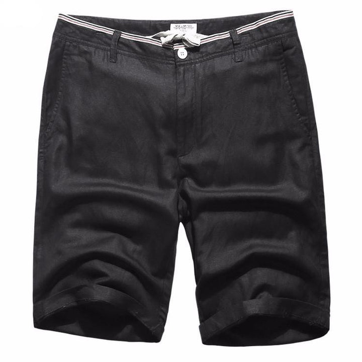 Men's Summer Linen Knee Length Shorts | ZORKET
