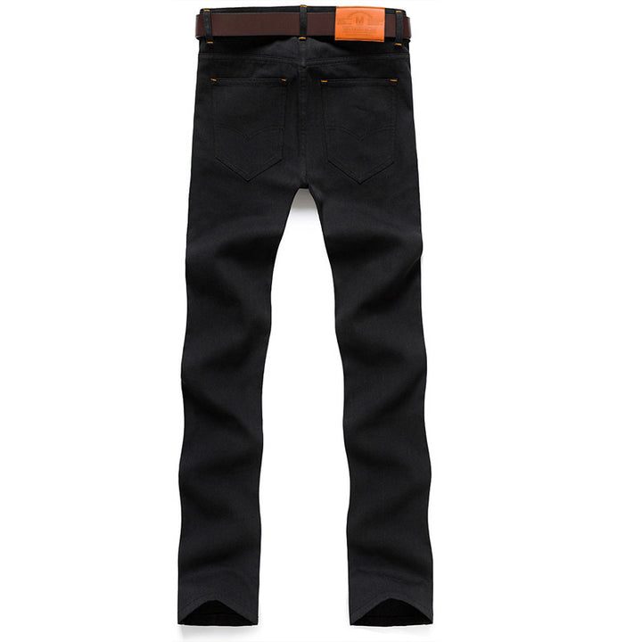Business Style Good Quality Cotton Jeans | ZORKET