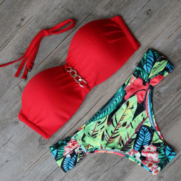 Summer Style Push Up Swimsuit For Women | ZORKET