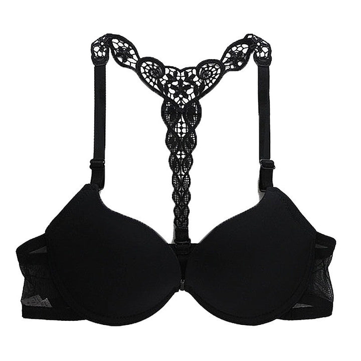 Fashionable Push Up Bra With Lace, Front Closure | Buy Bra | ZORKET ...