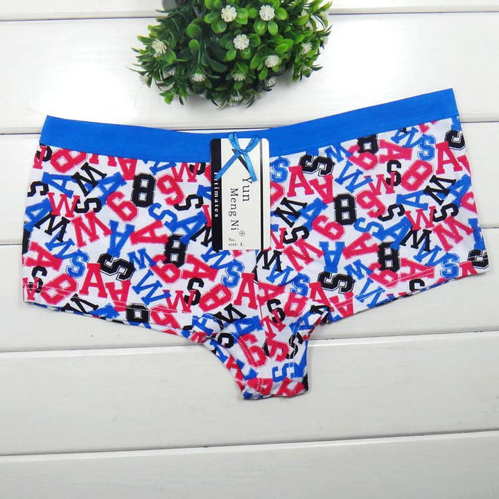 Female Boyshorts With Letter Print | ZORKET