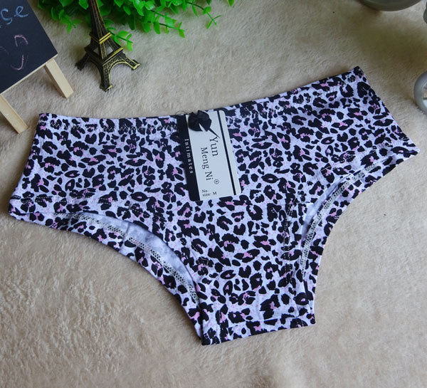 Leopard Print Female Panties ZORKET