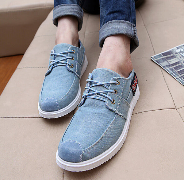 Fashion Casual Mens Canvas Loafers Zorket