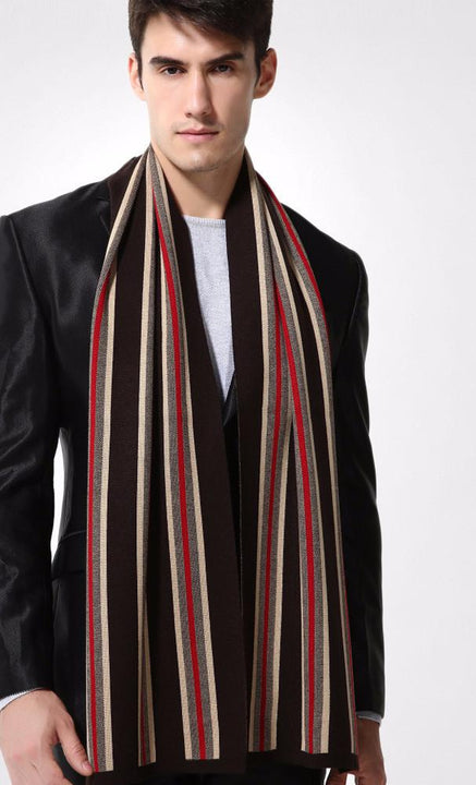 Men's Fashionable Warm Wool Scarf | ZORKET