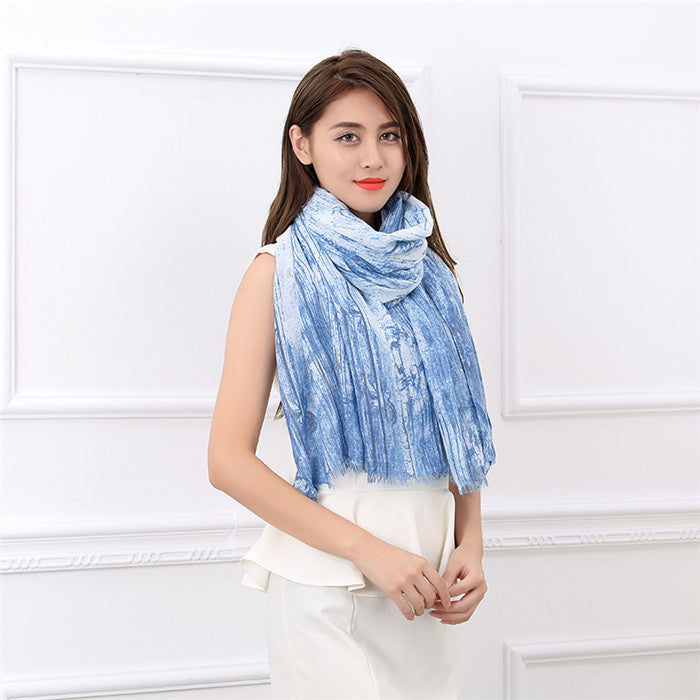 Autumn Soft Cotton Long Women's Shawl Wrap | ZORKET.COM | ZORKET