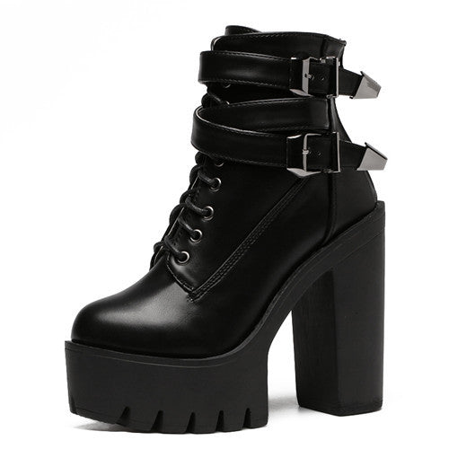 Autumn Women's High Heels Platform Boots | ZORKET