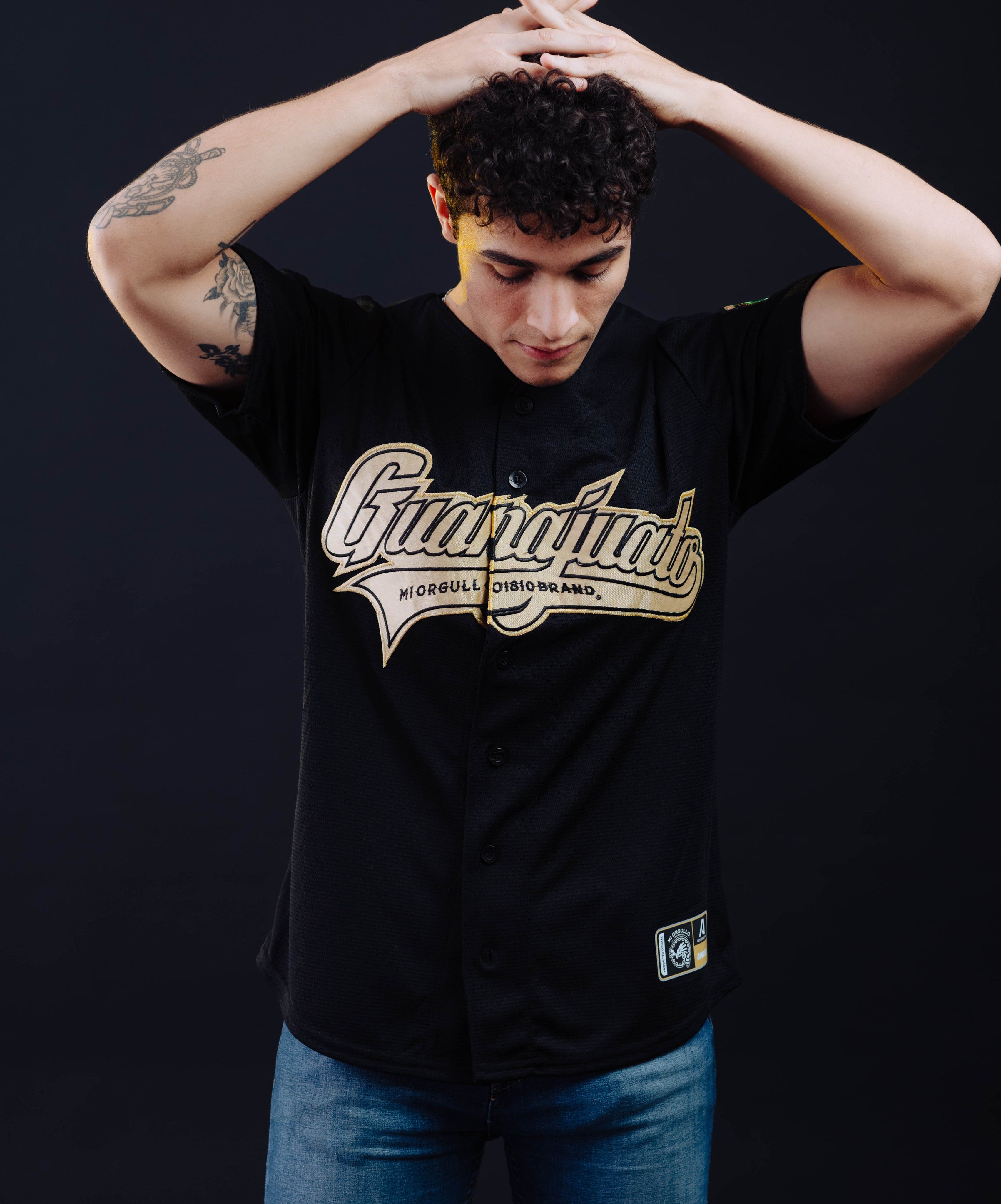 GUANAJUATO BLACK CLASSIC JERSEY – MI ORGULLO BRAND