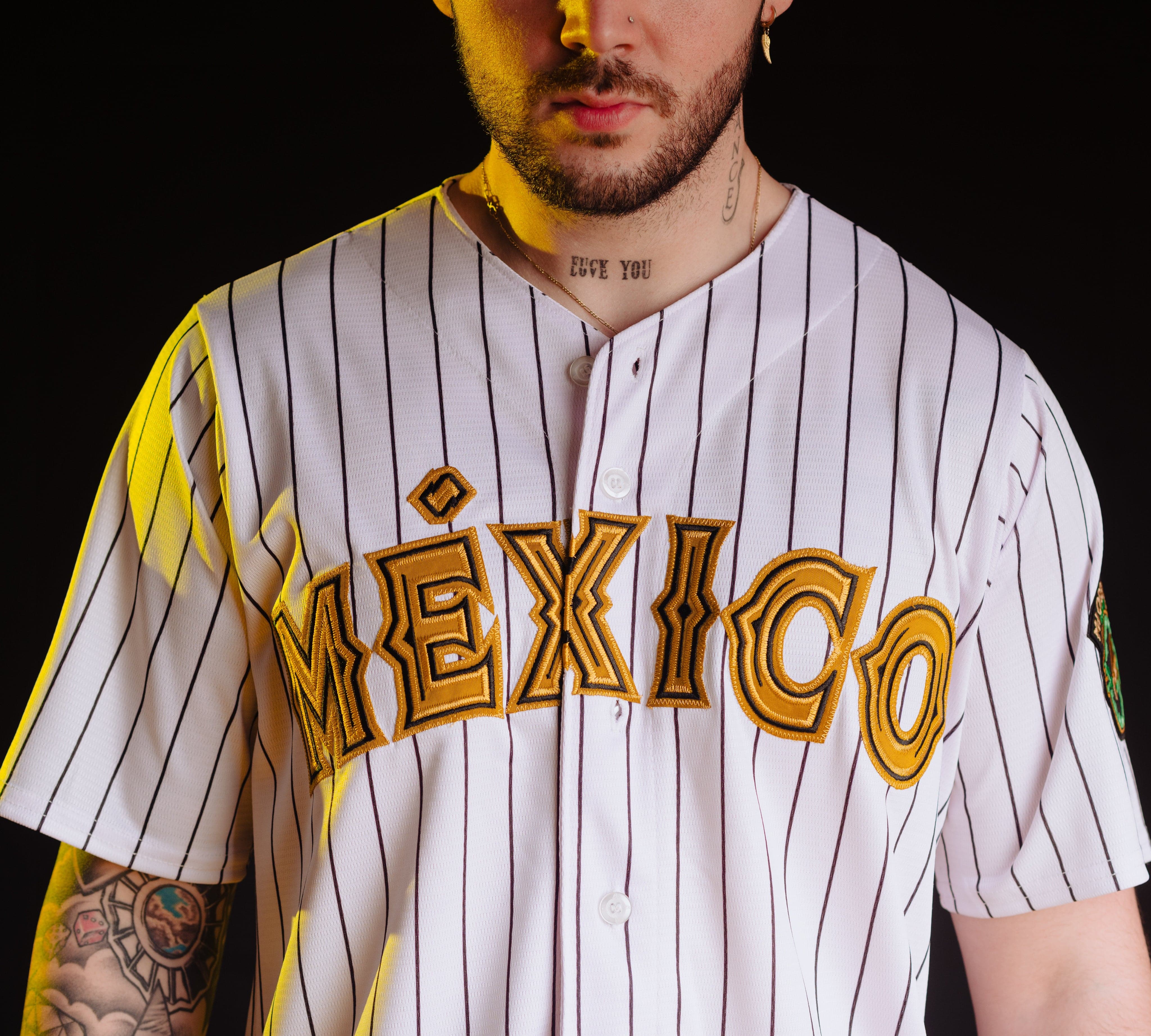 JALISCO WHITE/RED JERSEY – MI ORGULLO BRAND