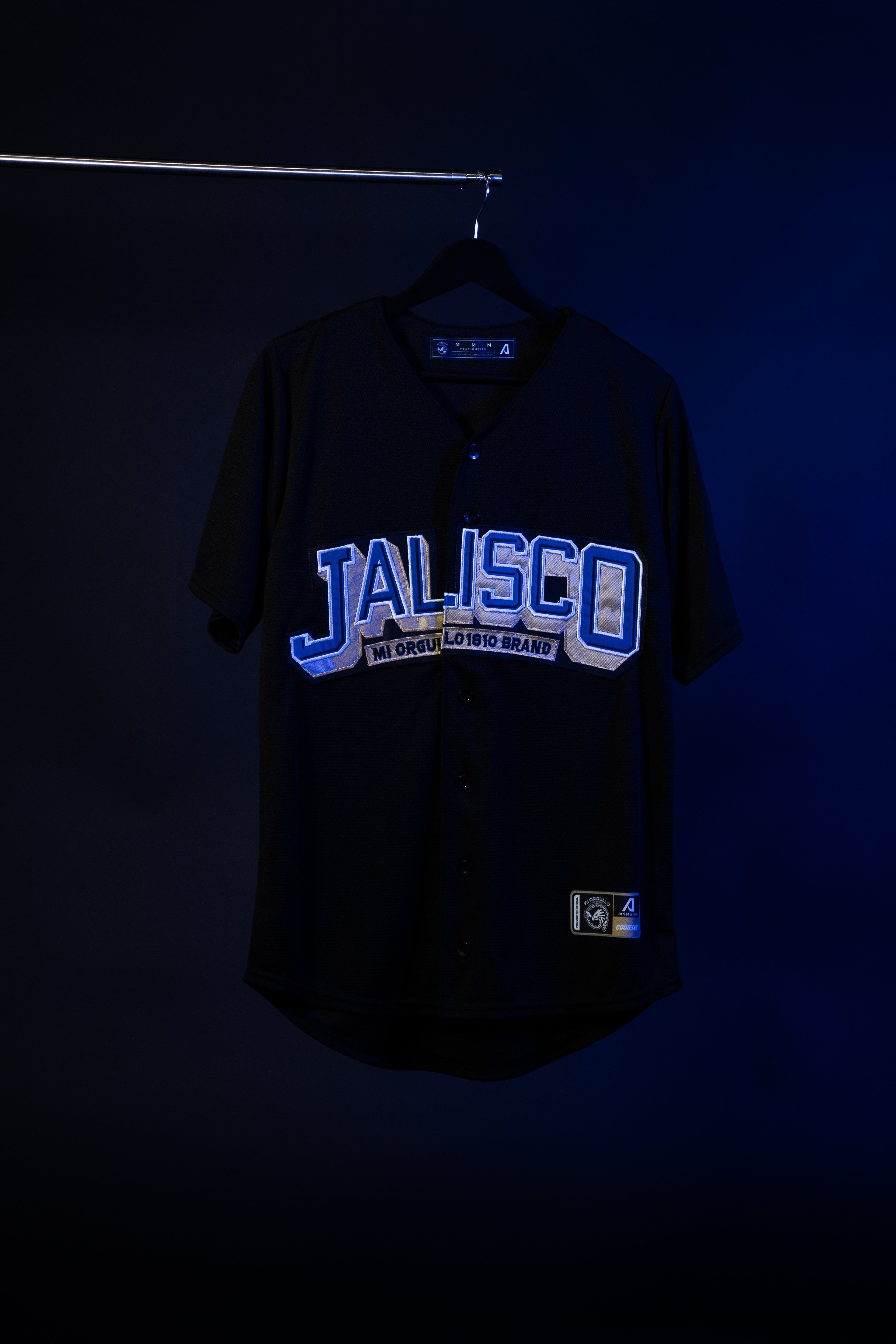 Mi ORGULLO1810 Brand Jalisco Black Classic Jersey 4XL