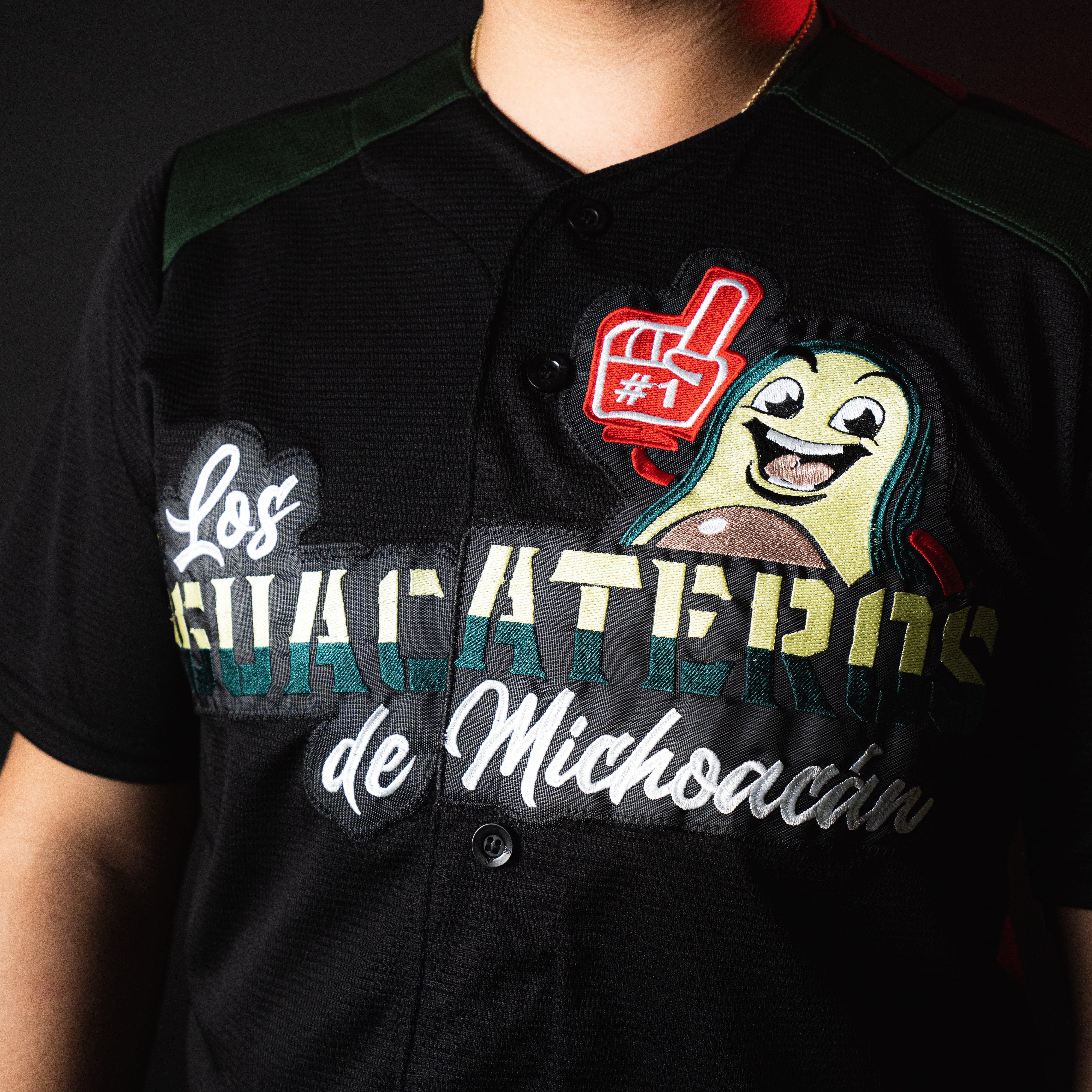 Jersey Aguacateros De Michoacan Negra De Hombre Size Small Medida Pequeńa!