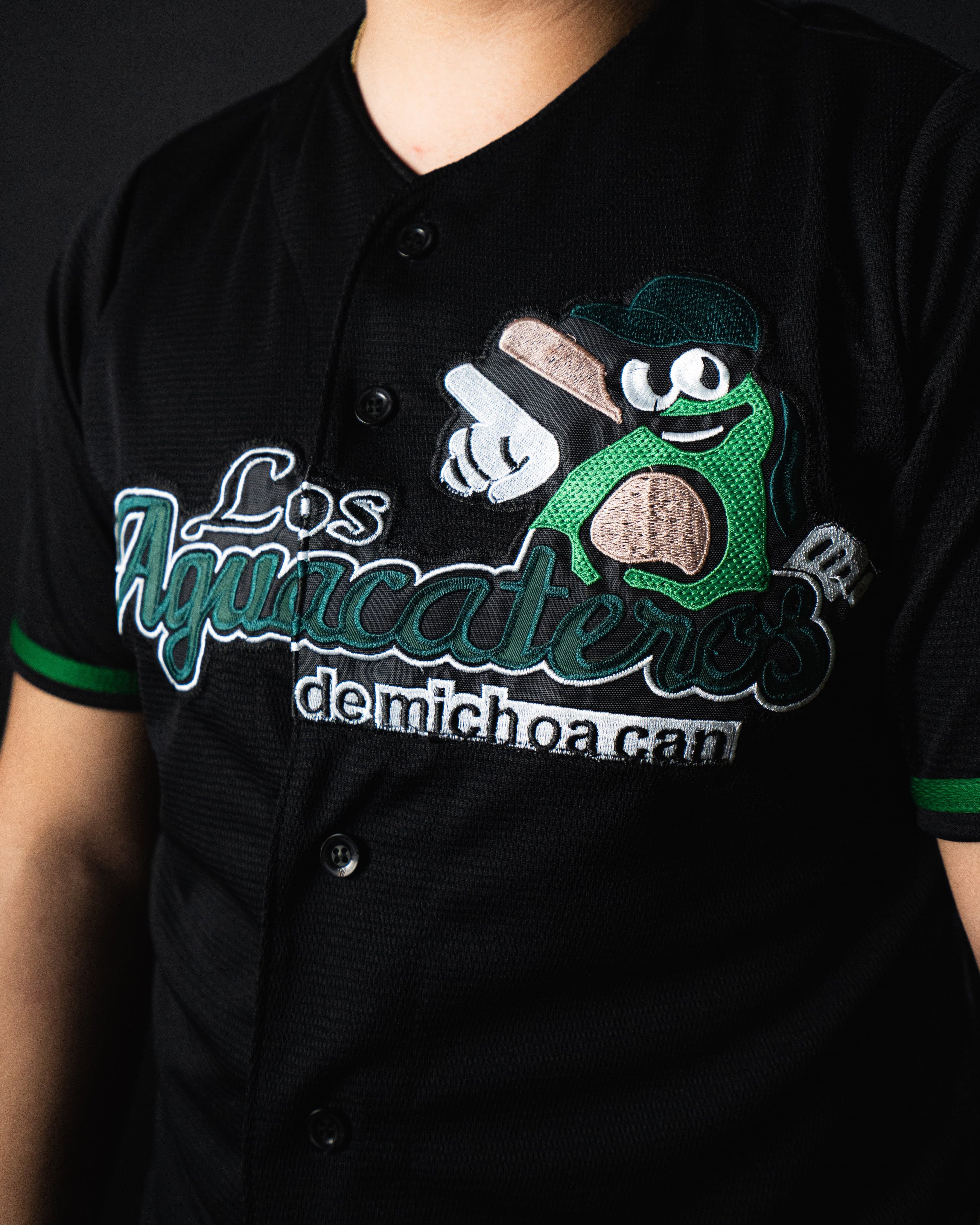 AGUACATEROS DE MICHOACAN WHITE/GREEN JERSEY – MI ORGULLO BRAND