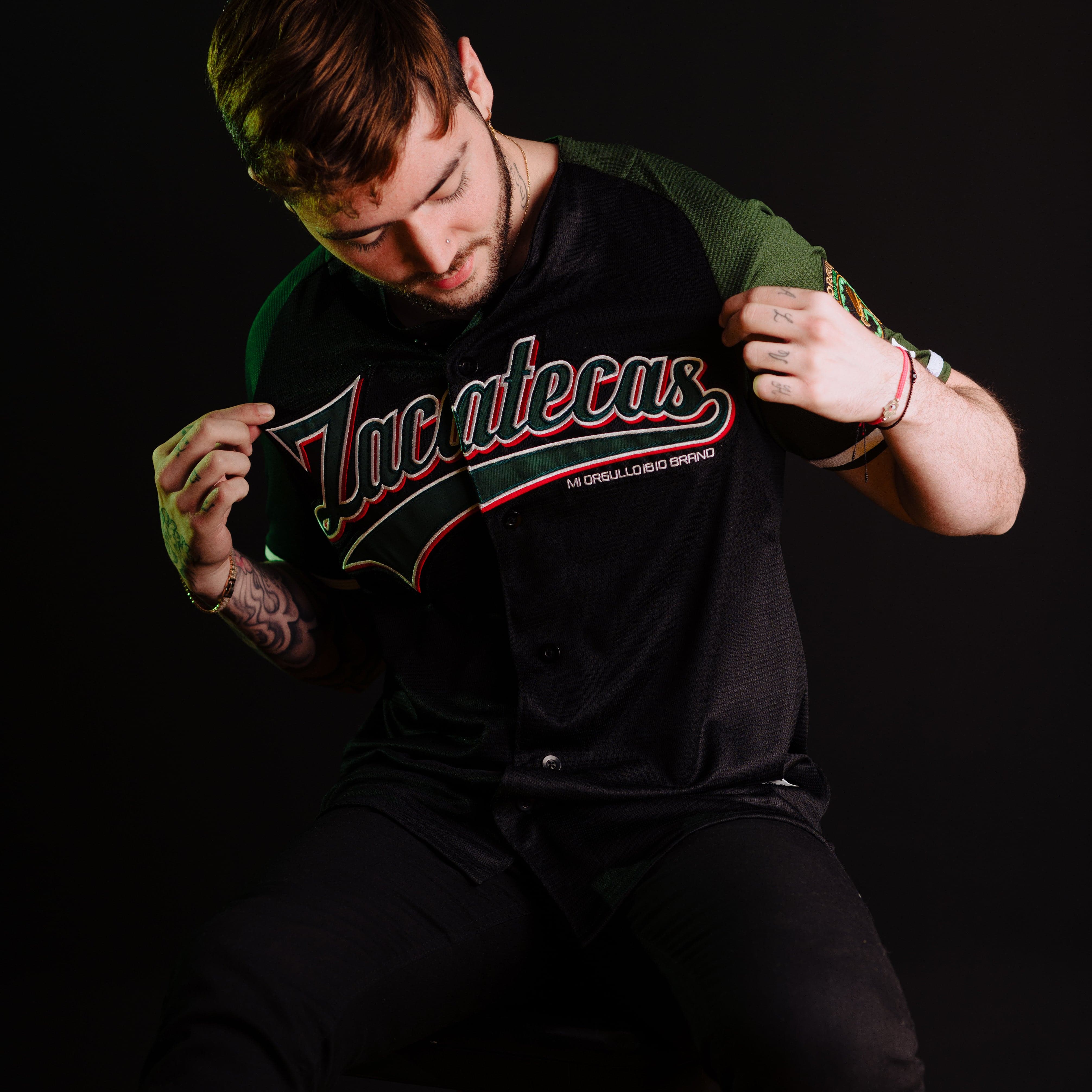 COLIMA BLACK/GREEN JERSEY – MI ORGULLO BRAND