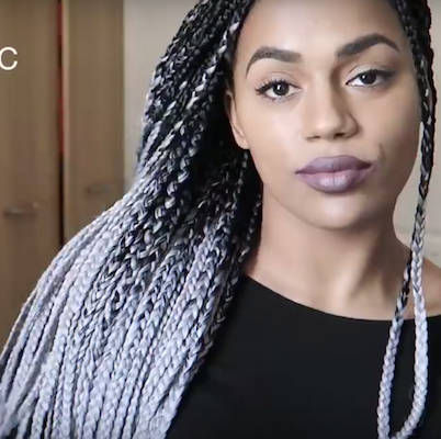 Catface News Tagged Grey Box Braids Catface Hair