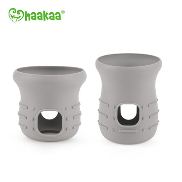 Haakaa Sealed Glass Storage Jar Set 7 oz 4 PK