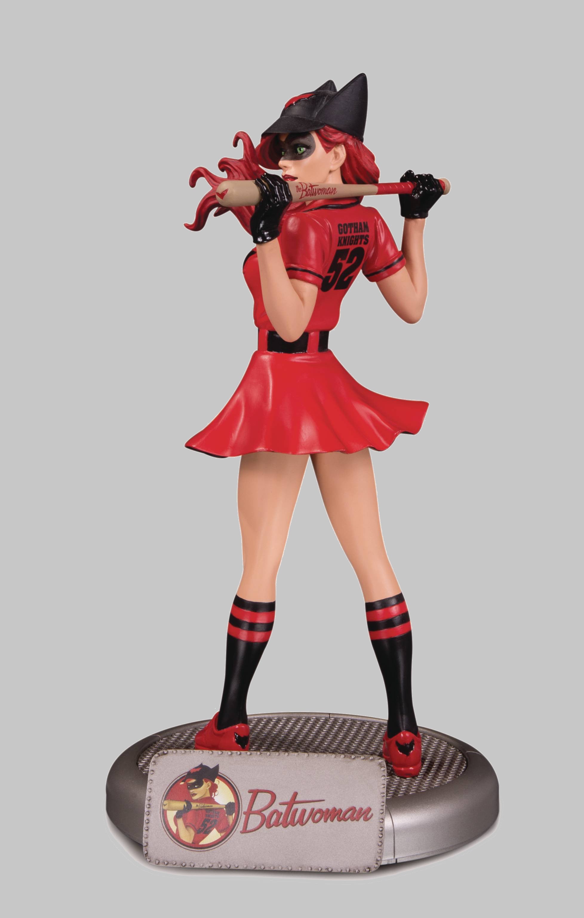 dc bombshells batwoman statue