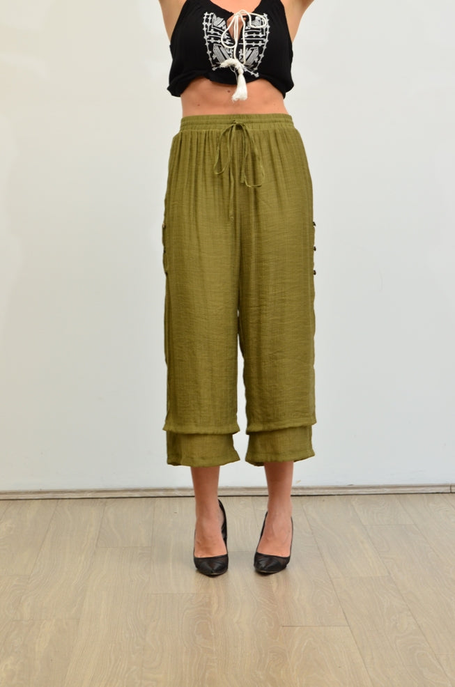 cotton beach pants