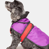 Danish Design Dog Coat 2 in 1 Purple