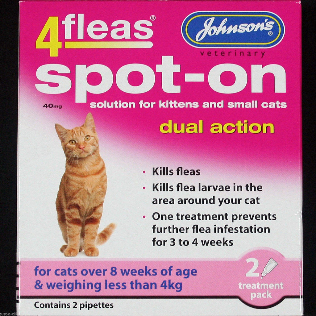 Johnsons 4Fleas Spot on for Cats \u0026 Dogs 