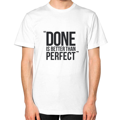 Entrepreneur Done Is Better Than Perfect Men S Classic Short Slee The Rude T Shirt Company