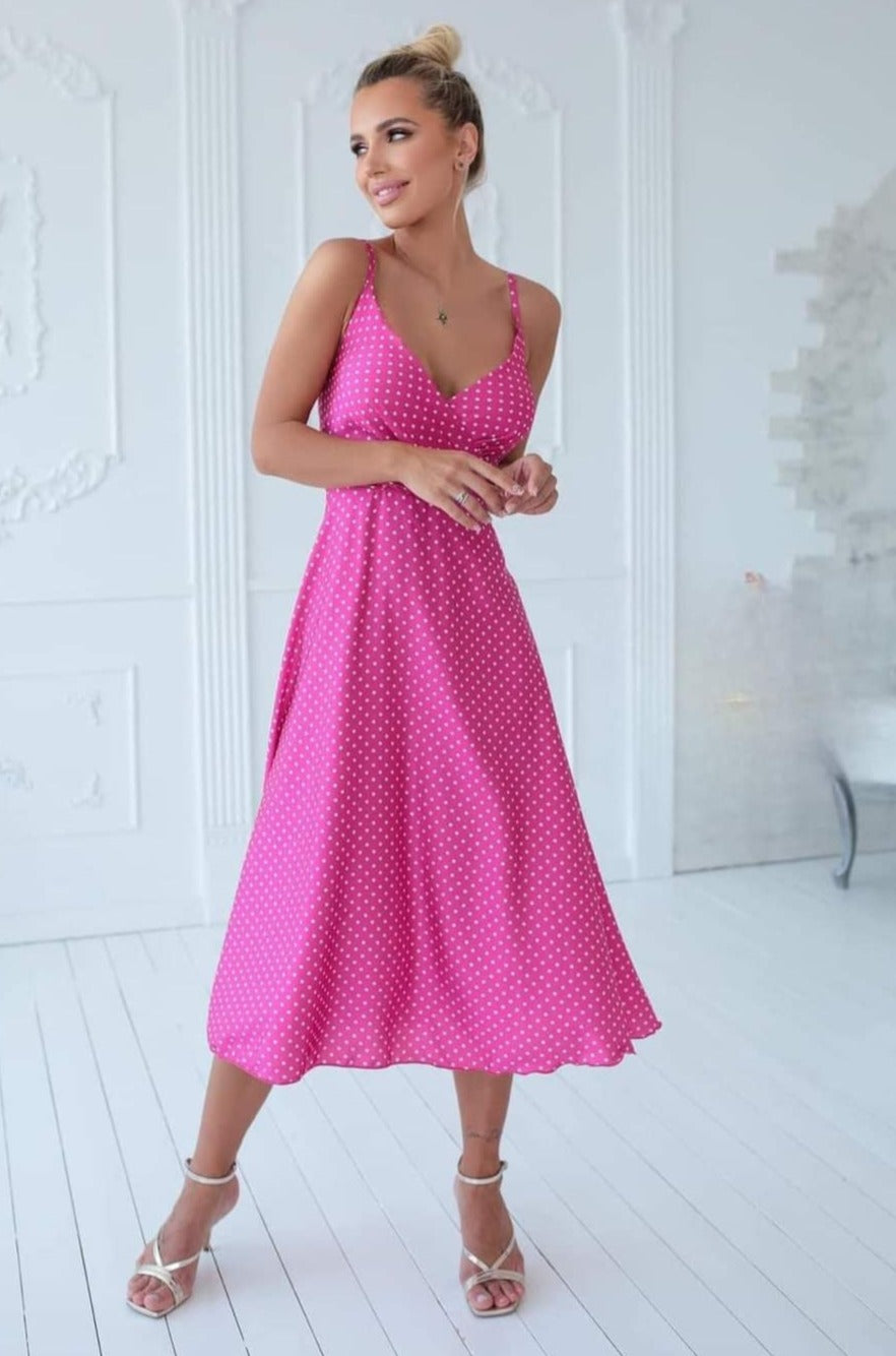 Lady Pink Maxi Slit (S) – Teu Closet