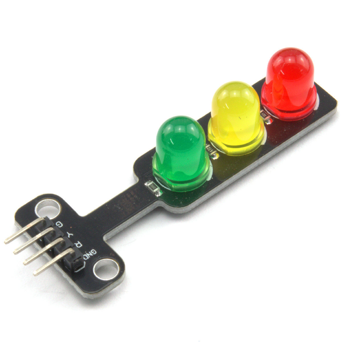 arduino traffic light with push button