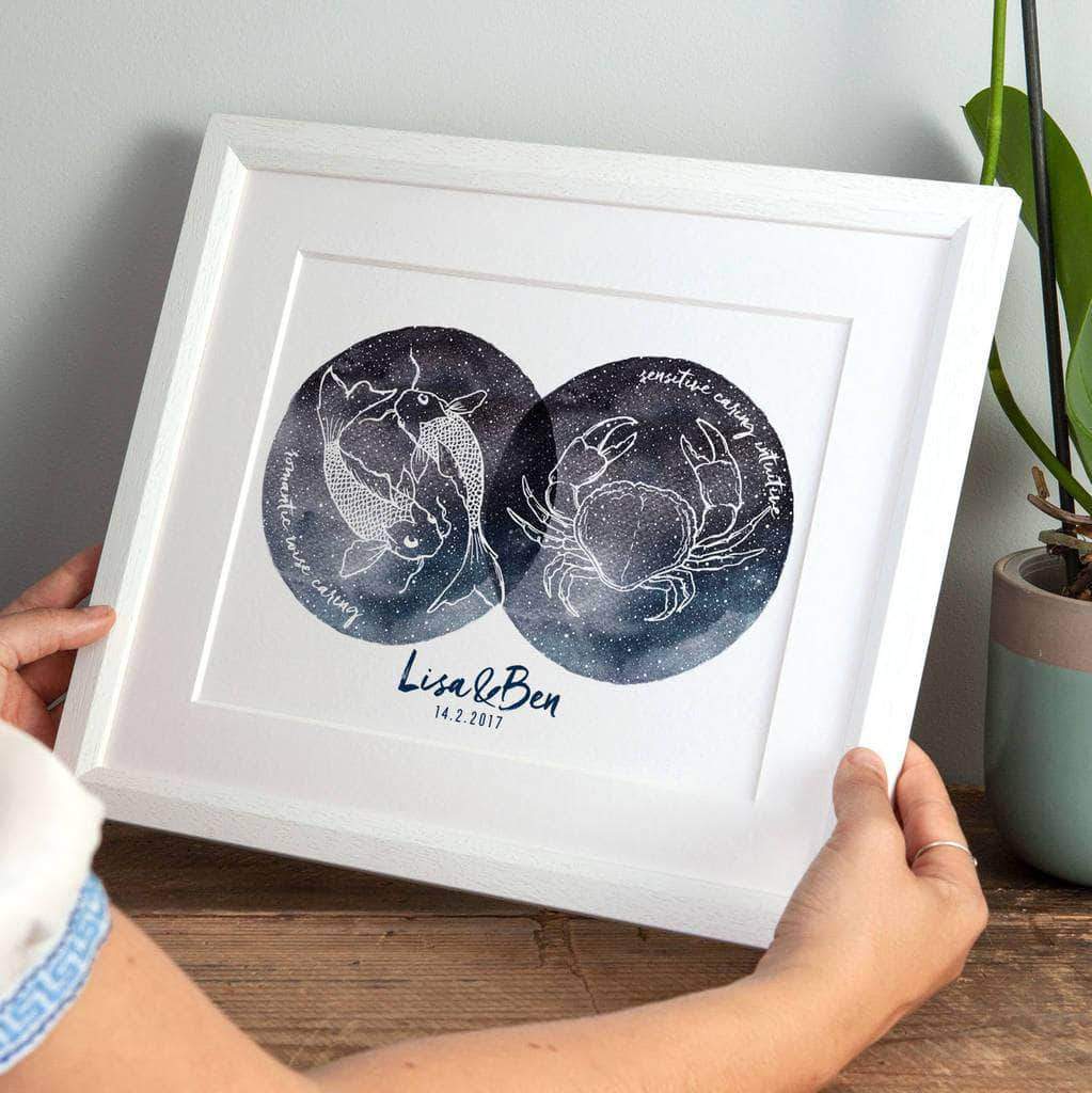 Moon Print - Autumn Designs - personalised prints