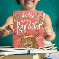 Personalised Christmas Reindeer Story Book