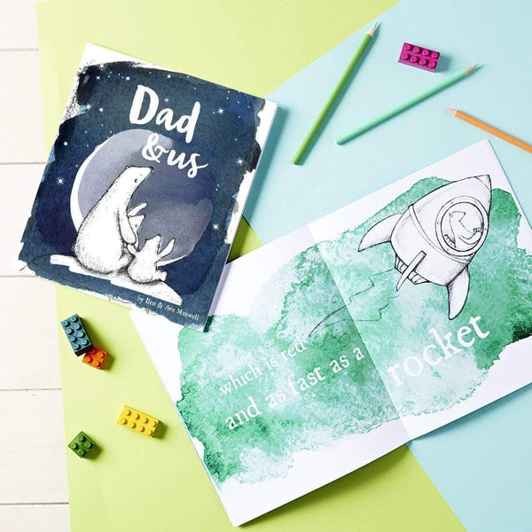 Personalised Daddy And Me Book The Perfect T For Dads Letterfest 5487